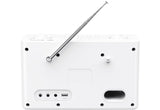 Kenwood Cr-M80dab Dab+ Radio, Grosses Tft Farbdisplay, Bluetooth Blanco