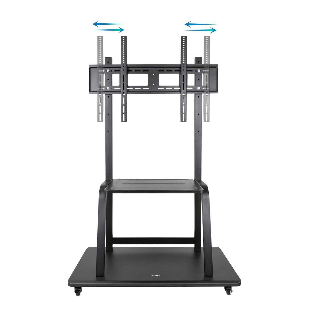 Tooq Soporte Suelo Ruedas "Coloso" 37-100" - Negro