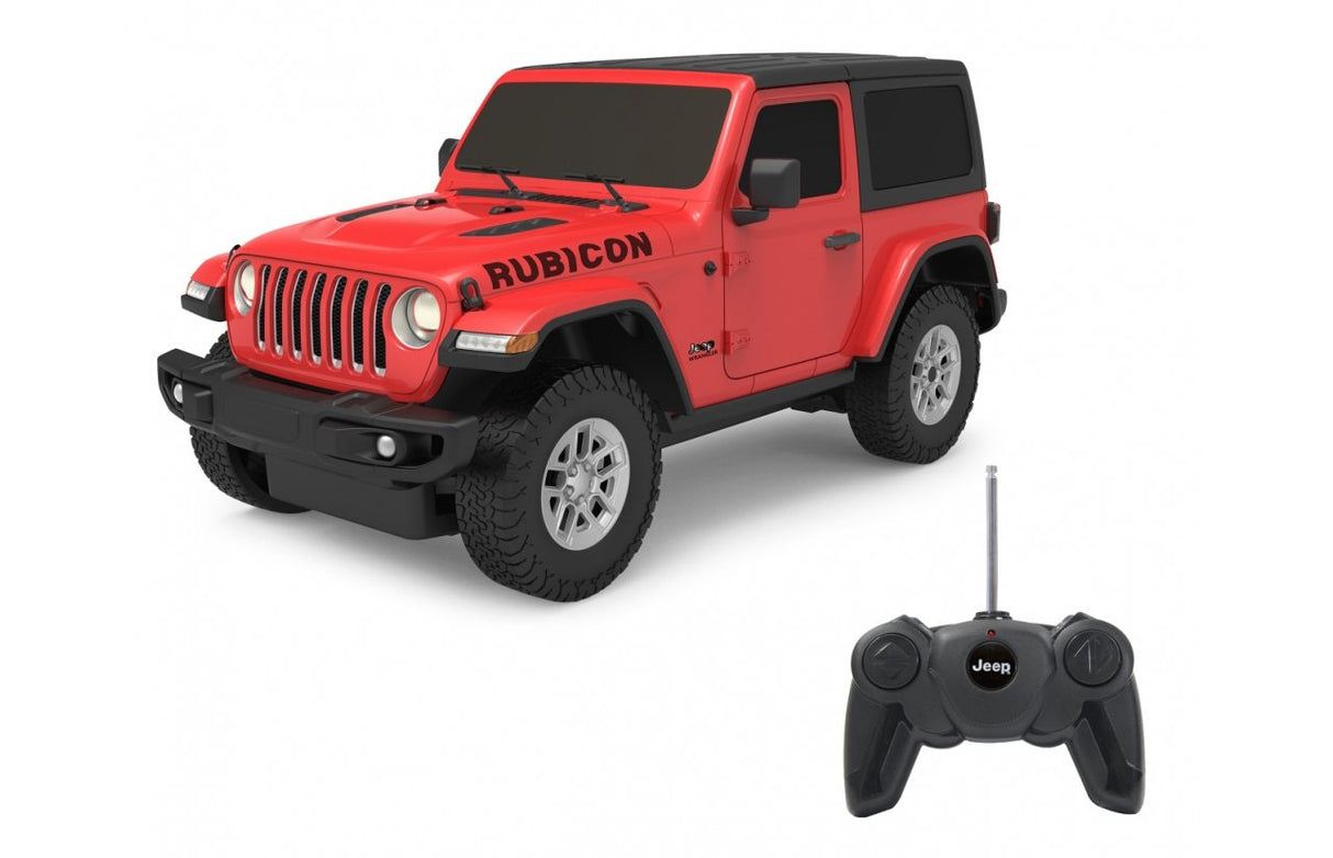 Jamara Jeep Wrangler Jl 1:24 Rojo 40mhz 6+