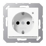 Jung A1520-Owwlnw Schuko-Steckdosem.Led-Licht