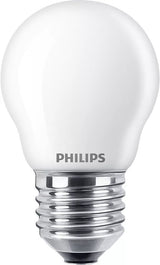 Bombilla Esferica Led E27 6,5 W 806 Lm 2700 K Luz Calida Ø4,5 X 7,8 Cm