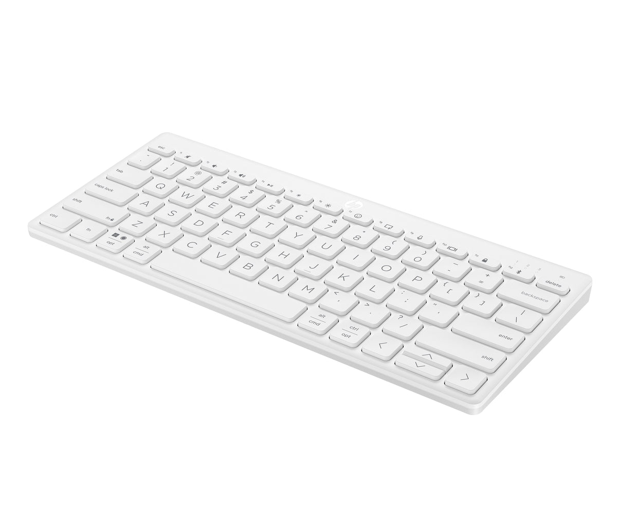 EAN 0196548516650 - HP 350 WHT Compact Multi-Device Keyboard teclado Hogar Blanco imagen 14