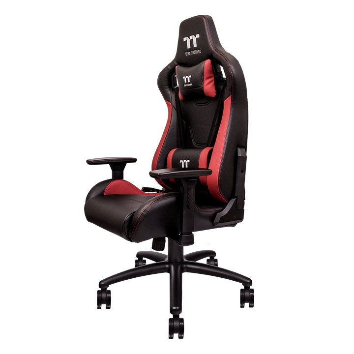 Silla Gaming Thermaltake U Fit Black-Red Incluye Cojines Cervical Y Lumbar Ggc-Uft-Brmwds-01