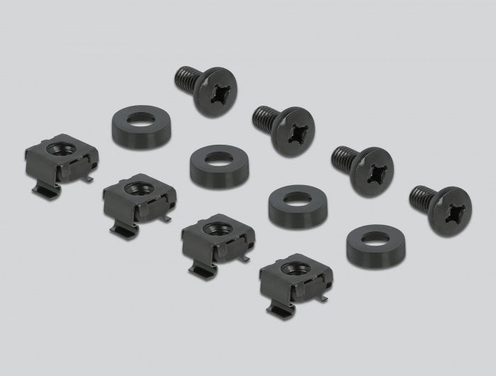 Digitus  19" Panel De Gestión De Cables Con 2 Aberturas 1 U Negro