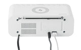 Thomson Cr221i Radio Reloj Despertador - Cargador Induccion - Usb - Doble Alarma - Blanco