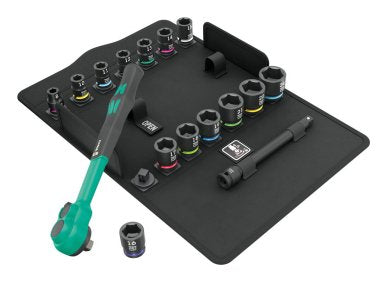 Wera 8100 Sb 12 Zyklop Juego De Trinquete Confort
