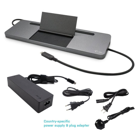 EAN 8595611707117 - i-tec Metal C31FLATPRO100 base para portátil y replicador de puertos Alámbrico USB 3.2 Gen 1 (3.1 Gen 1)  imagen 10