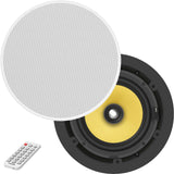 Par De Altavoces De Techo Activos Profesionales De 6,5" De Vision Garanta Durante Toda La Vida Til Del Producto 2 De 30 W (Rms) Alternancia Entre Modos: Sistema De Un Solo Par O De Mltiples Pares Rs-232 Bluetooth (Con Posibilidad De Cambio
