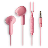 Auriculares Intrauditivos Ngs Cross Flip Con Micrófono Jack 3.5 Rosas
