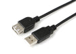 EAN 5711045495175 - Microconnect USBAAF01B cable USB USB 2.0 0,1 m USB A Negro imagen 1