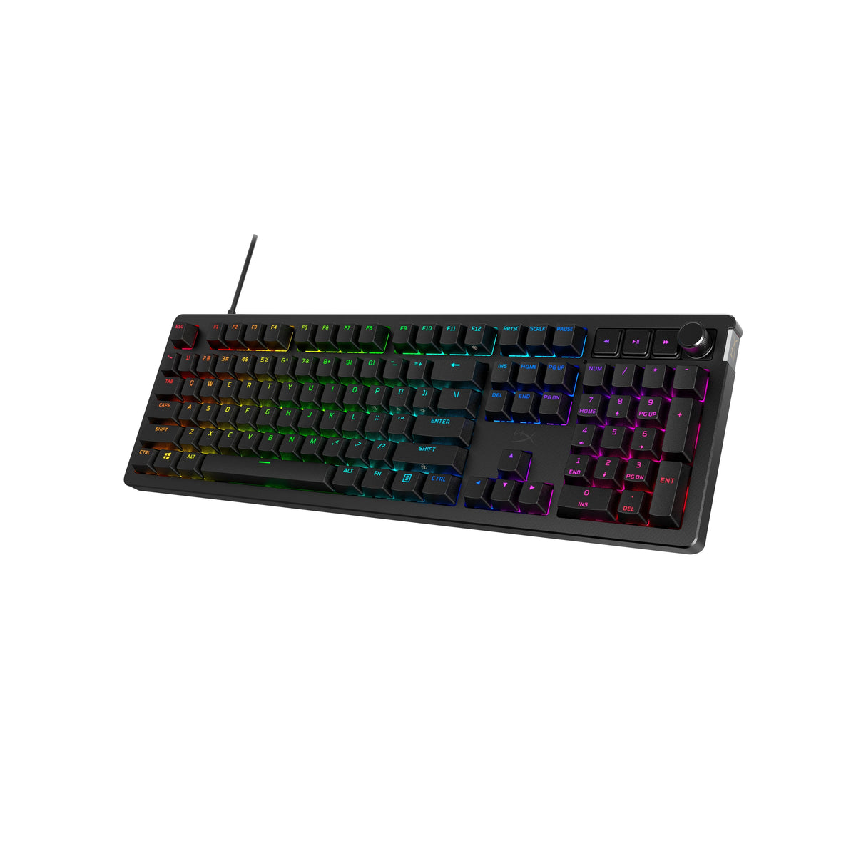 Teclado Aleman Hyperx 7g7a3aa#Aba / Alloy Rise Negro