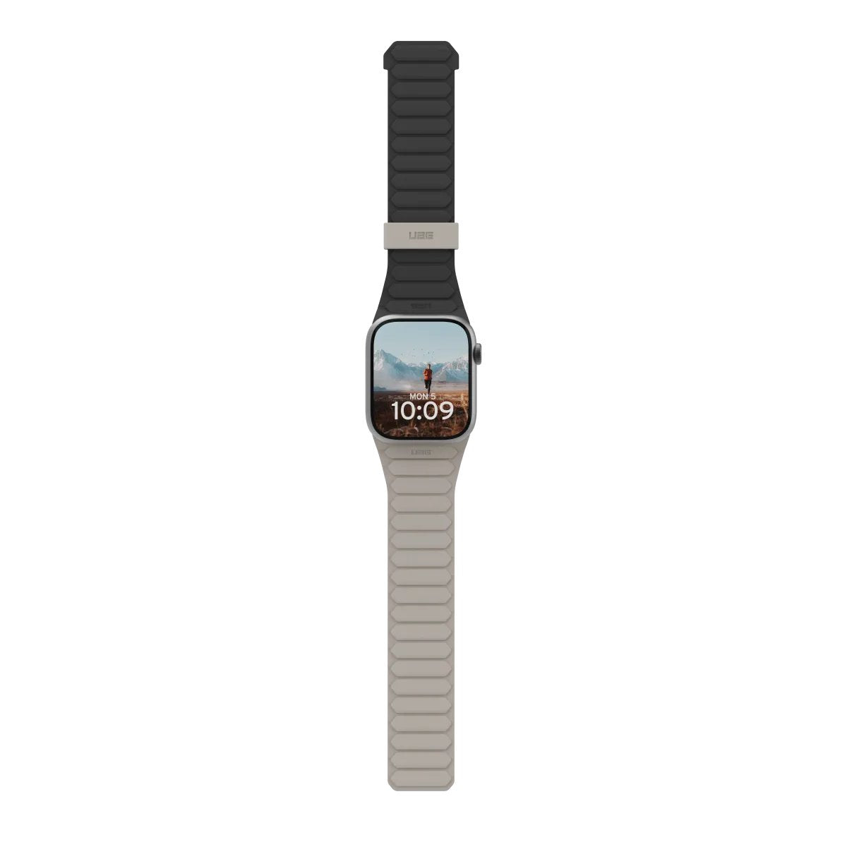 Uag Pathfinder Loop 150 200 Mm Negro Titanio Para Apple Watch Hermès Series 9 Se 3 Series 10 Series 11 Series 9 Ultra 2 Ultra 3