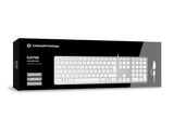 Conceptronic Usb Teclado Slim Usb-A/Usb-C Layout De Ws