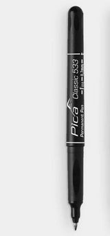 Pica Permanent Pen, 0,7mm Black