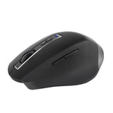 Ratón Ergonómico Inalámbrico Por Bluetooth Ngs Blur-Rb Batería Recargable Hasta 3200 Dpi Negro