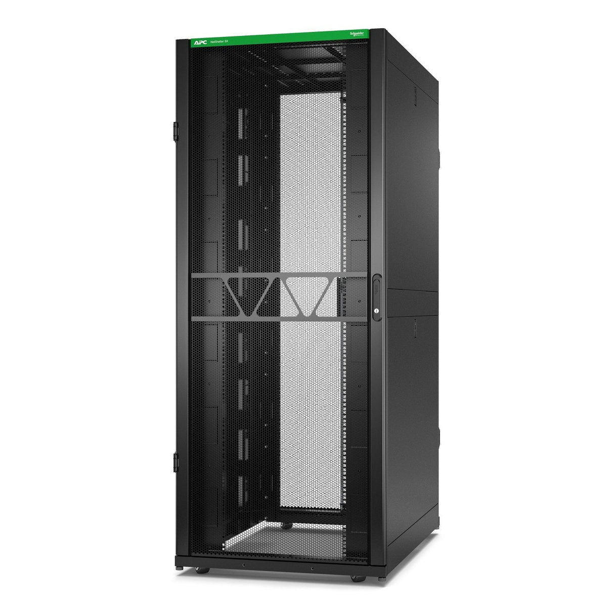 Apc Netshelter Sx Gen 2 Rack Armario 1991 Al X 800 An X 1200 P Mm Con Laterales Para Suelo Negro 42u 19"