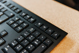 Cherry Kw 3000 Teclado Rf Inalámbrico Qwerty Inglés Negro
