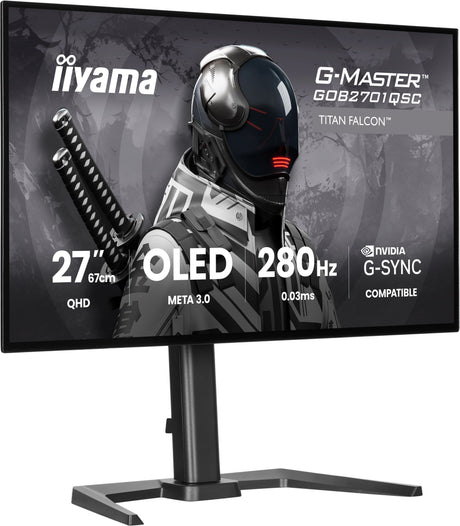 EAN 4948570127948 - iiyama G-MASTER GOB2701QSC-B1 pantalla para PC 68,6 cm (27") 2560 x 1440 Pixeles Negro imagen 3