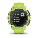 Smartwatch Garmin Instinct 2 Z Czujnikiem TäTna Hrm Elevate (Limonkowy / Limonkowy Pasek)