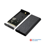 Aisens Caja Externa Para Disco Duro Ssd M.2 Usb 3.1 Gen2/ Sin Tornillos Asm2-008b