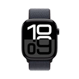 Apple Watch Series 10 Gps + Cellular 46mm Jet Black Aluminium Case With Ink Sport Loop
