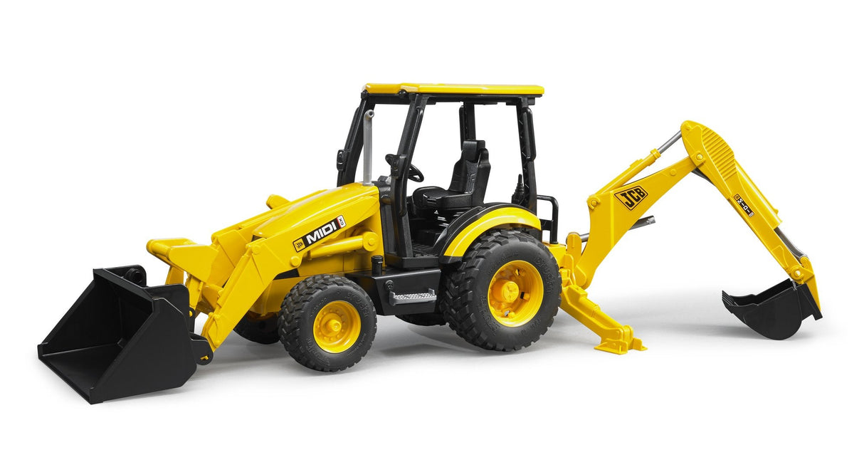 Retroexcavadora Jcb Midi Cx De Bruder, Modelo De Vehículo   4001702024277