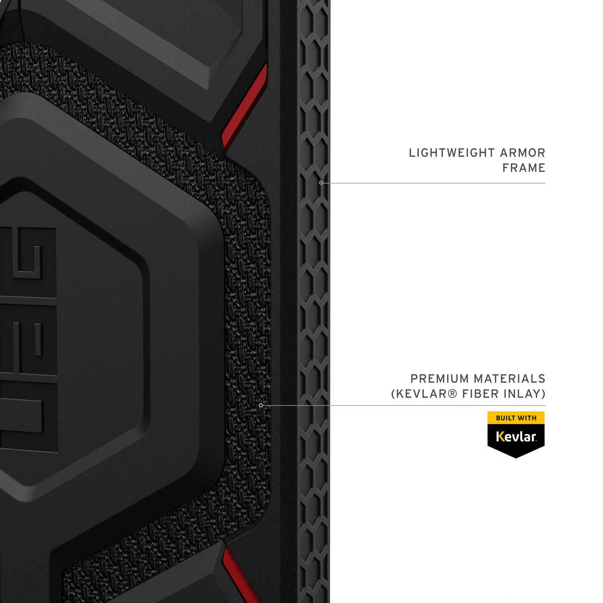 Uag Funda Monarch Pro Negro Kevlar Samsung Galaxy S26 Ultra