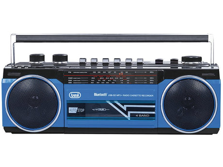 EAN 8011000018683 - Trevi RR 501 BT Personal Analógica Negro, Azul imagen 1