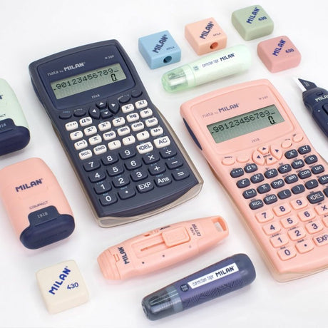 EAN 8411574101970 - Milan M-240 calculadora Escritorio Calculadora científica Azul imagen 4