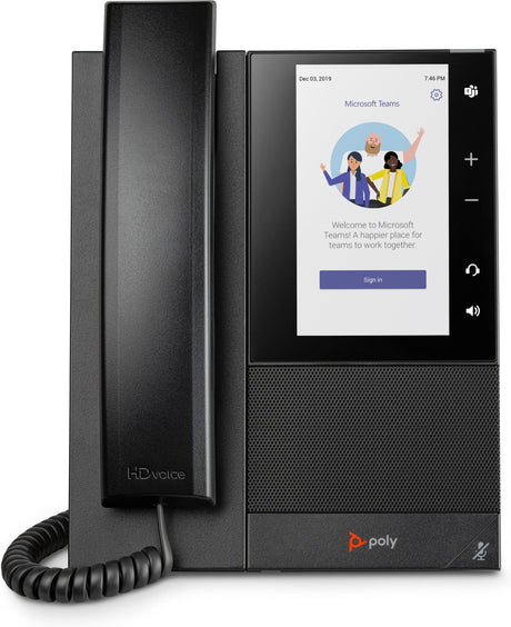 EAN 0197497342741 - Poly CCX 505 Business Media Phone for Microsoft Teams and PoE-enabled teléfono IP Negro 24 líneas LCD Wif imagen 1