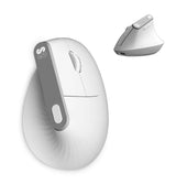 Raton Optico Dual Nature Vertical Ergo Dual Bateria Blanco Subblim Hasta 4000dpi/ Conexión Dual/ Rf, Bluetooth/ Batería Recargable