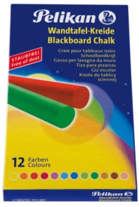 Pelikan Tiza Pizarra 745 Colores Caja 12 Piezas