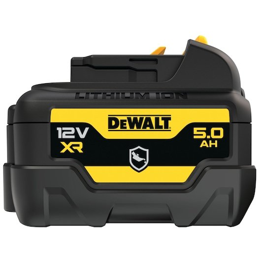 Batería Dewalt Xr Dcb126g, 12volt 5ah Negro/Amarillo, Protección De La Carcasa Contra Productos Químicos, Ácidos Y Combustibles Dcb126g-Xj