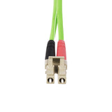 Startech.Com Cable De Fibra Óptica Lc A Lc [Upc] Om5 Multimodo 15m - Dúplex 50/125?M Lommf Tipo Cremallera Vcsel 40g/100g - No Sensible A Los Dobleces - Low Insertion Loss - Lszh