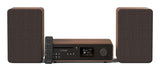 Pure Classic Stereo Coffee Black Walnut Eu Uk