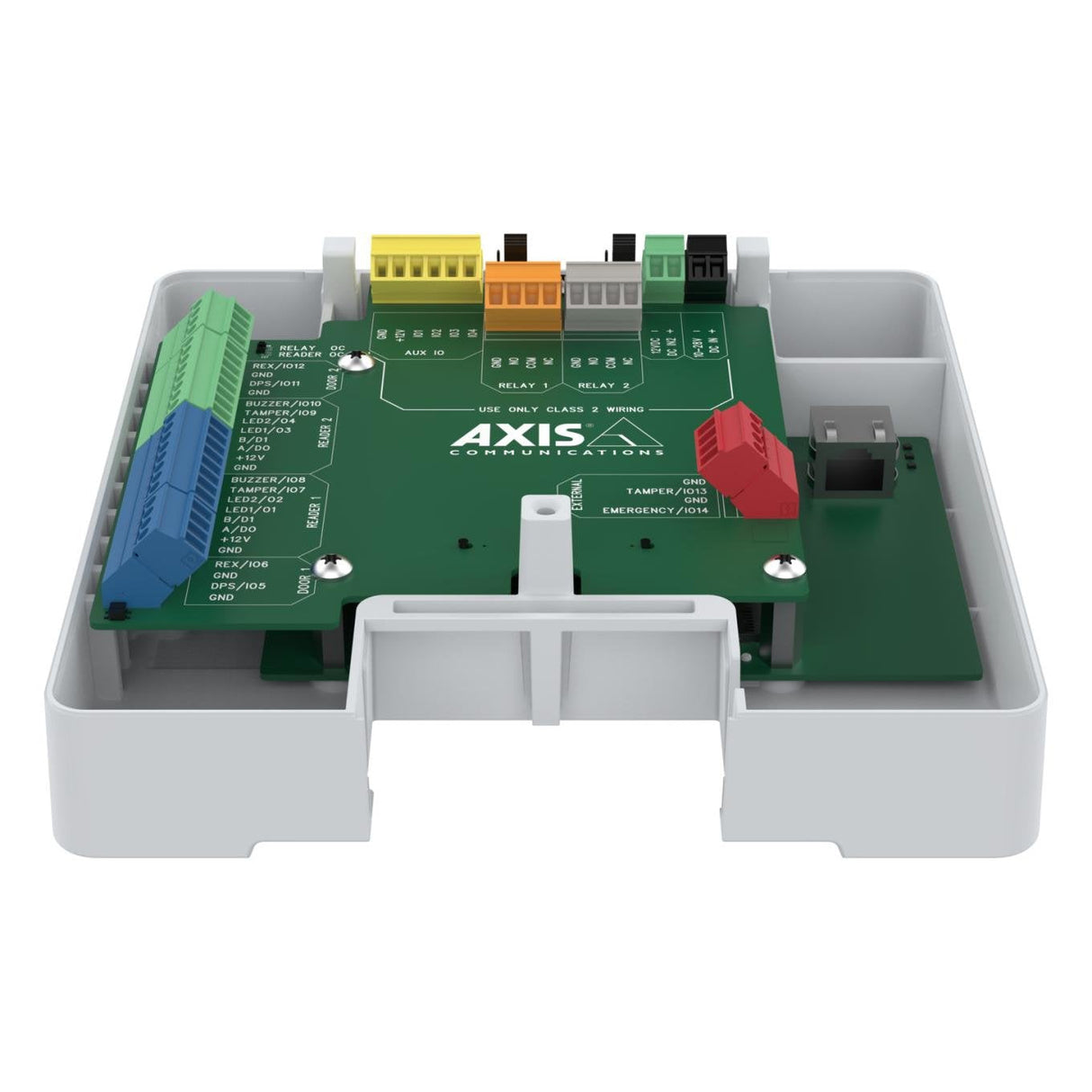 Axis 02654-001 Controlador De Seguridad De La Puerta Desnudo 2 Puerta(S) Rj-45 Rs-485