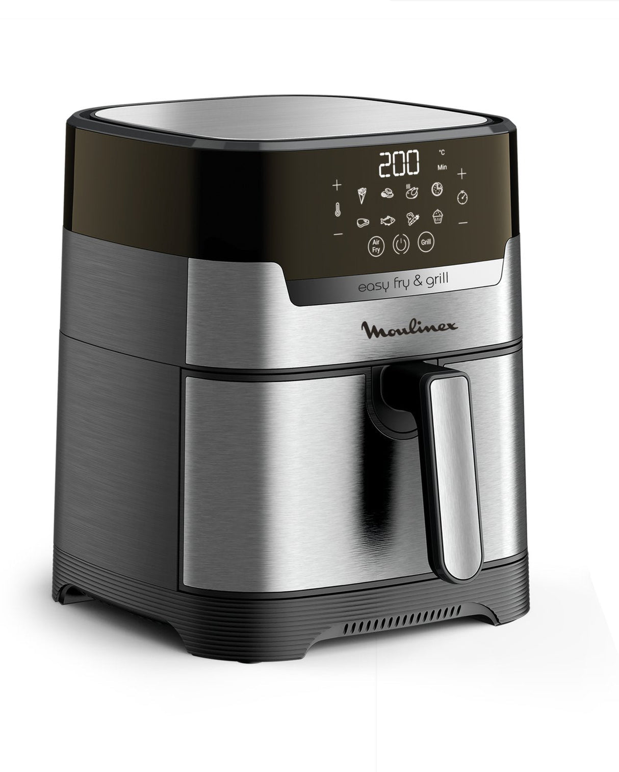 Freidora De Aire  Moulinex Ez505d 1550w 4.2l Plata
