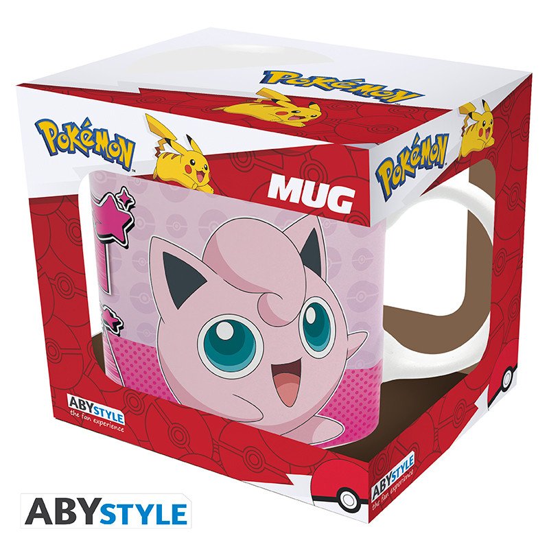 Taza Abystyle Pokemon Jigglypuff Comic Strip 320 Ml