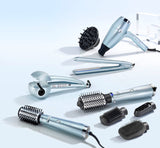 Babyliss Hydro-Fusion C1700e Utensilio De Peinado Cepillo De Aire Caliente Caliente Azul 2,8 M