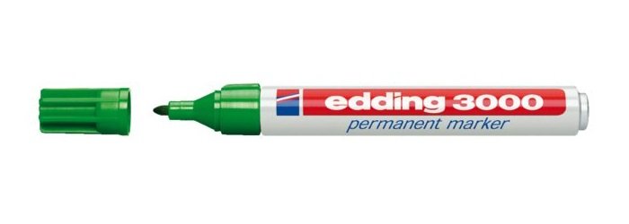Edding Marcador Permanente 3000 Verde