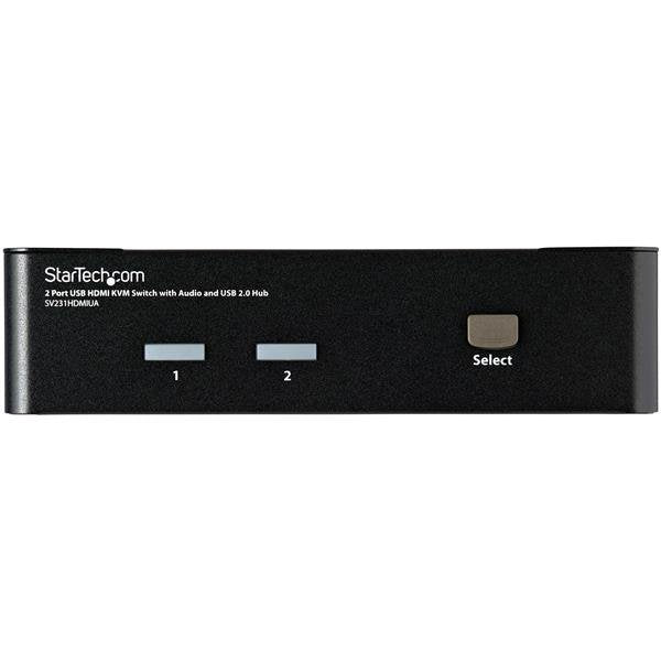 EAN 0065030837521 - StarTech.com SV231HDMIUA interruptor KVM Negro imagen 3