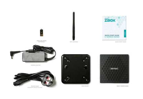 EAN 4895173626685 - Zotac ZBOX CI337 nano 0.9L sized PC Negro N100 3,4 GHz imagen 6
