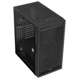 Caja Pc Aerocool Graphite V1 Frontal Mesh Lateral De Cristal Templado