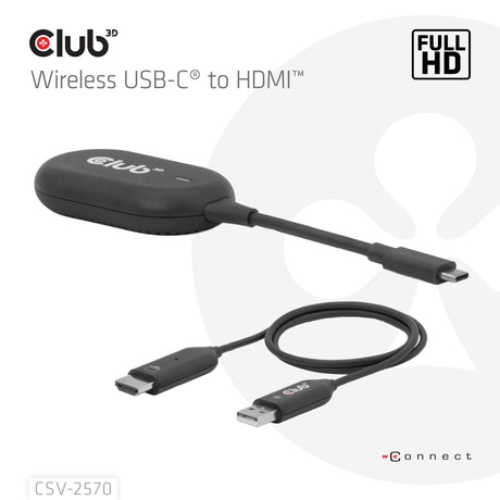 EAN 8719214473631 - CLUB3D CSV-2570 extensor audio/video Transmisor y receptor de señales AV Negro imagen 4