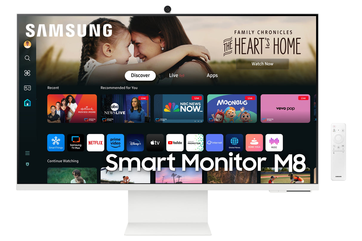 EAN 8806095535463 - Samsung M80D pantalla para PC 81,3 cm (32") 3840 x 2160 Pixeles 4K Ultra HD LED Blanco imagen 1