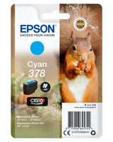 Tinta Epson C13t37824010 Singlepack Cian 378 Claria Photo Hd Ink Xp-8500 Ardilla