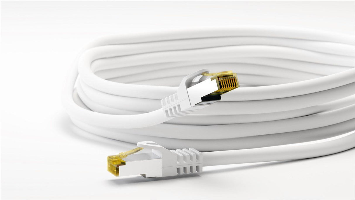 Goobay Rj-45 Cat7 5m Cable De Red S/Ftp (S-Stp) Blanco