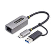 EAN 0065030905176 - StarTech.com U2GA-USB-C-ETHERNET adaptador y tarjeta de red 5000 Mbit/s imagen 1