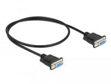 EAN 4043619873081 - DeLOCK 87308 cable de serie Negro 0,5 m DB-9 imagen 2