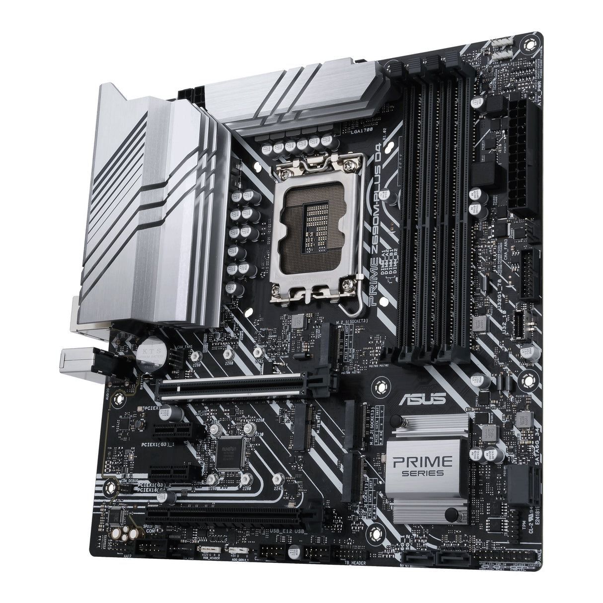 Placa Base Asus Prime Z690m-Plus D4 1700 Matx 4xddr4